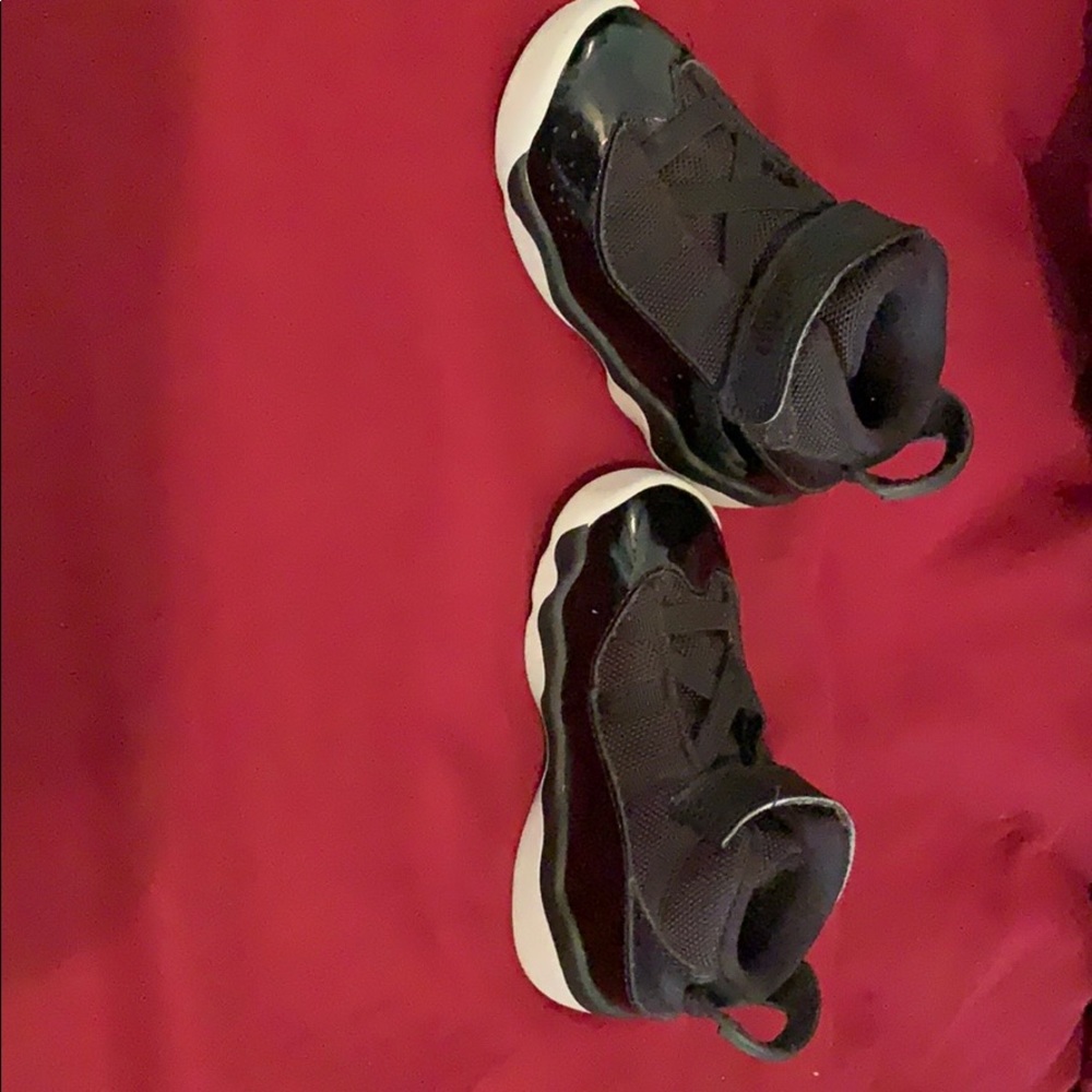 Size 7c black Jordan’s